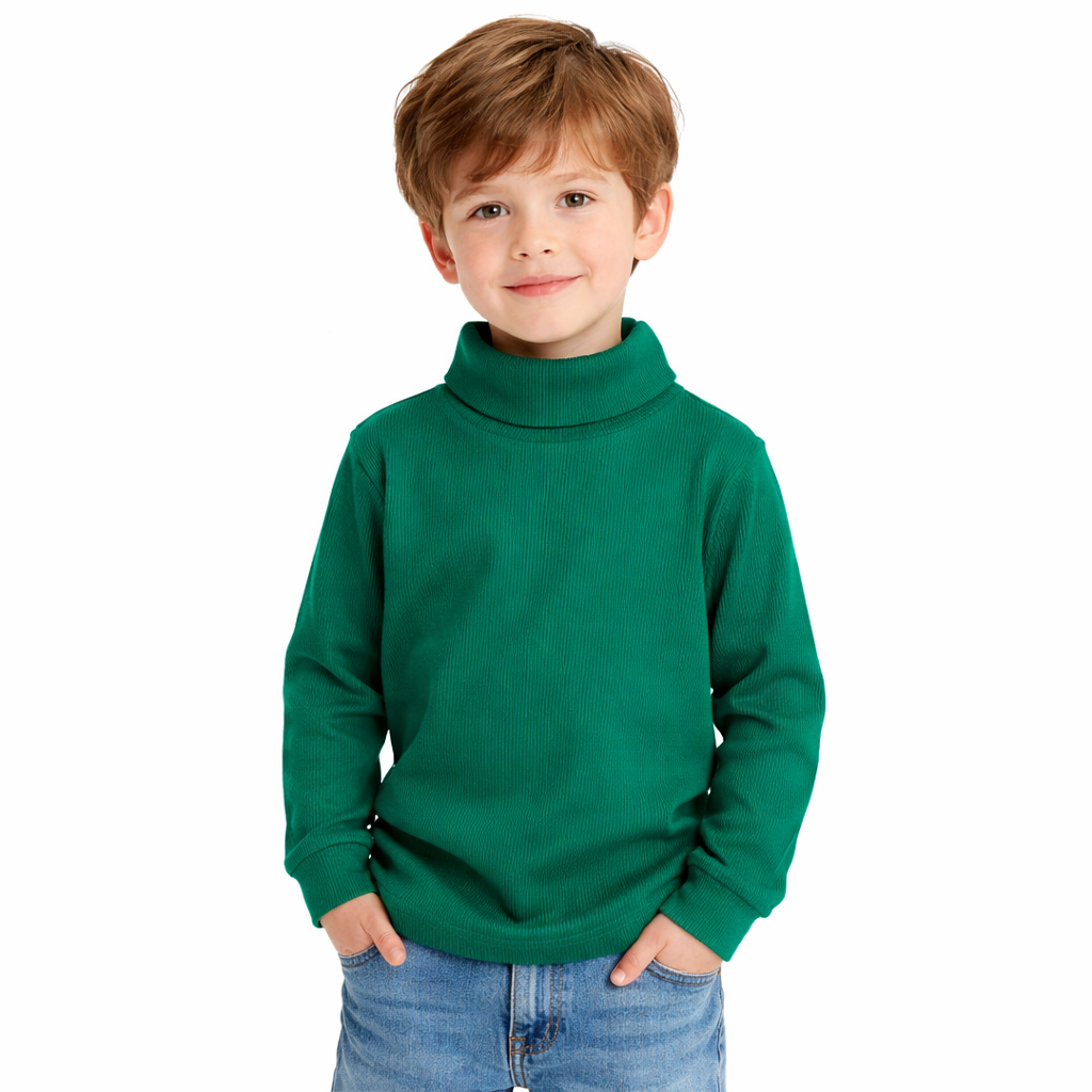 Dark green high neck (Last Chance)