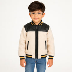 Boys skin wool upper