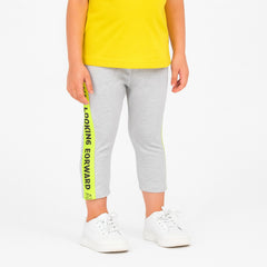 Girls gray looking forward tights (Last Chance)