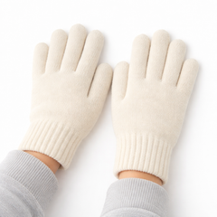Silver glitter Gloves