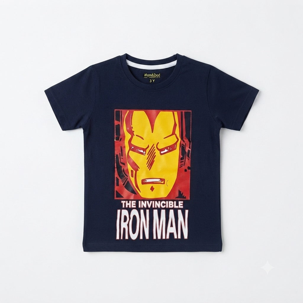 Boys invincible ironman t-shirt