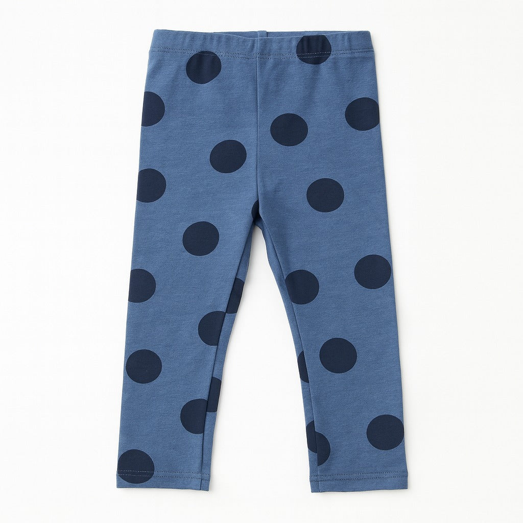 Girls black polka dots trouser (Last Chance)