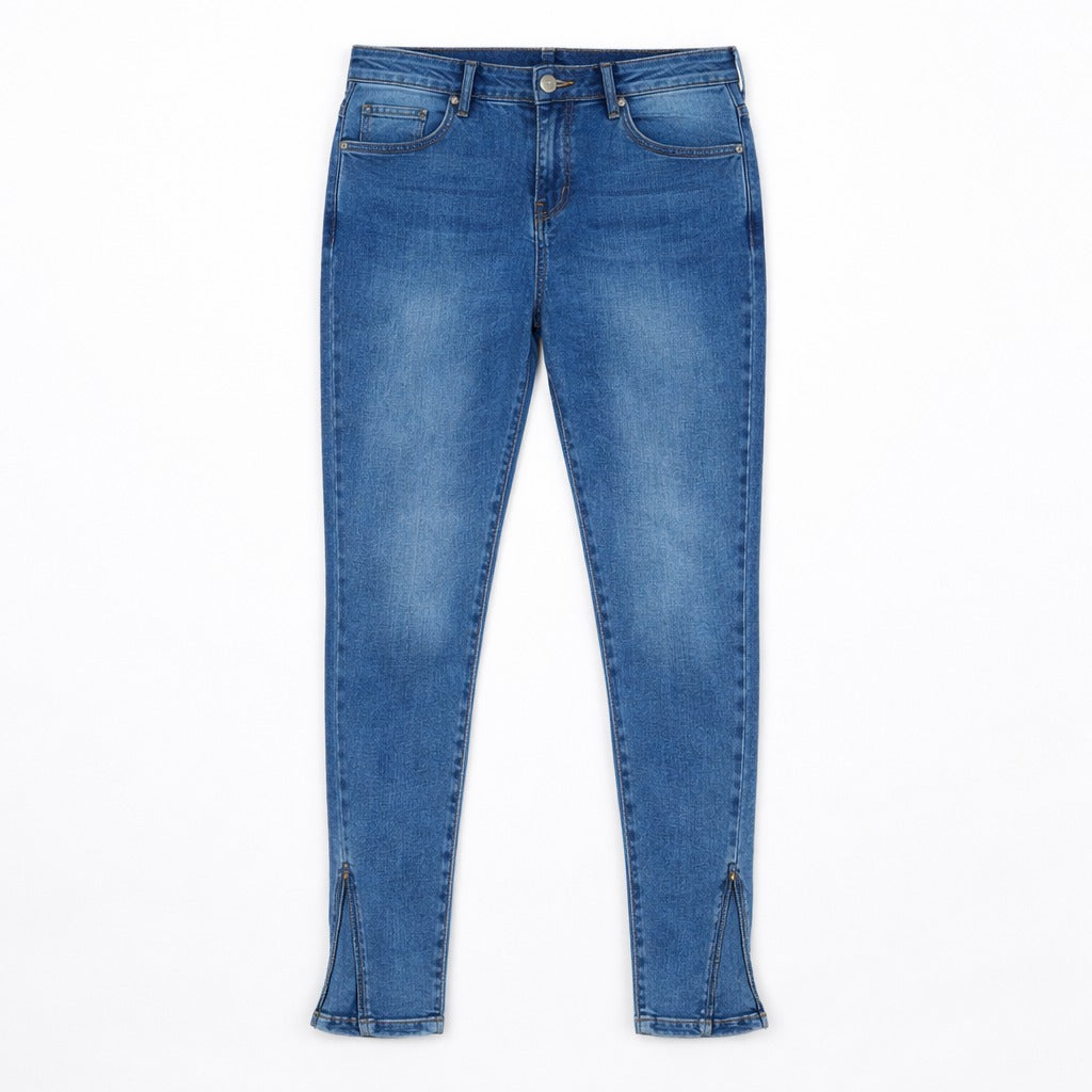Ladies ice blue cut style pant (Last Chance) (Womens)