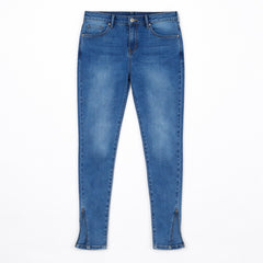 Ladies ice blue cut style pant (Last Chance) (Womens)