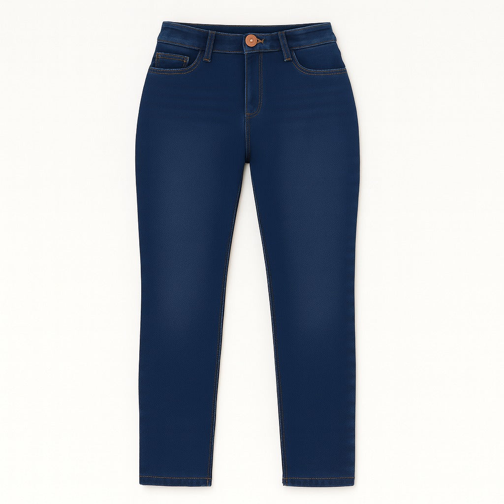 Jeans blue slim fit pant