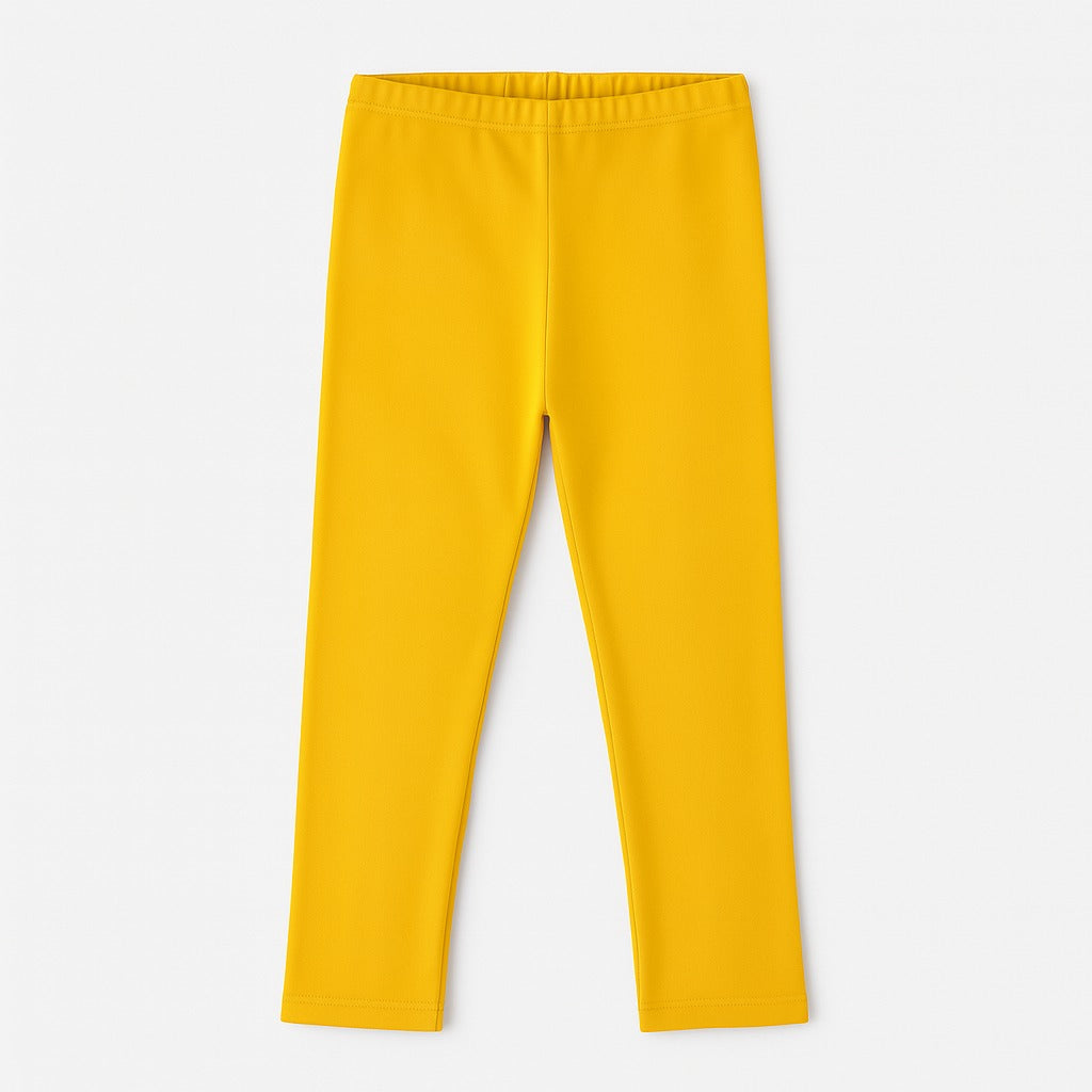 girls light yellow trouser