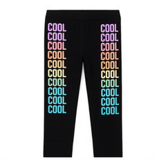 Girls black cool tights