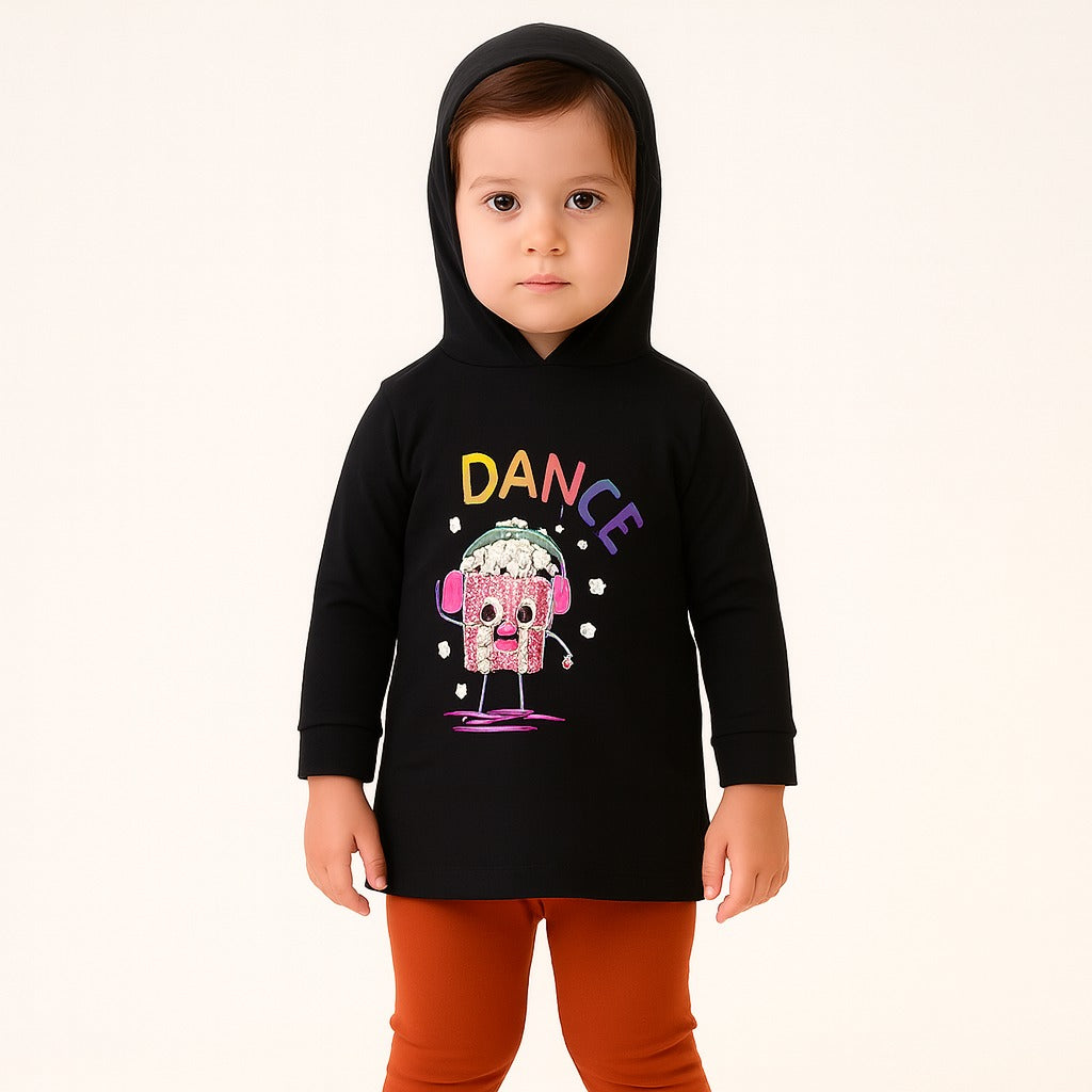 Pop corn sequin hoody