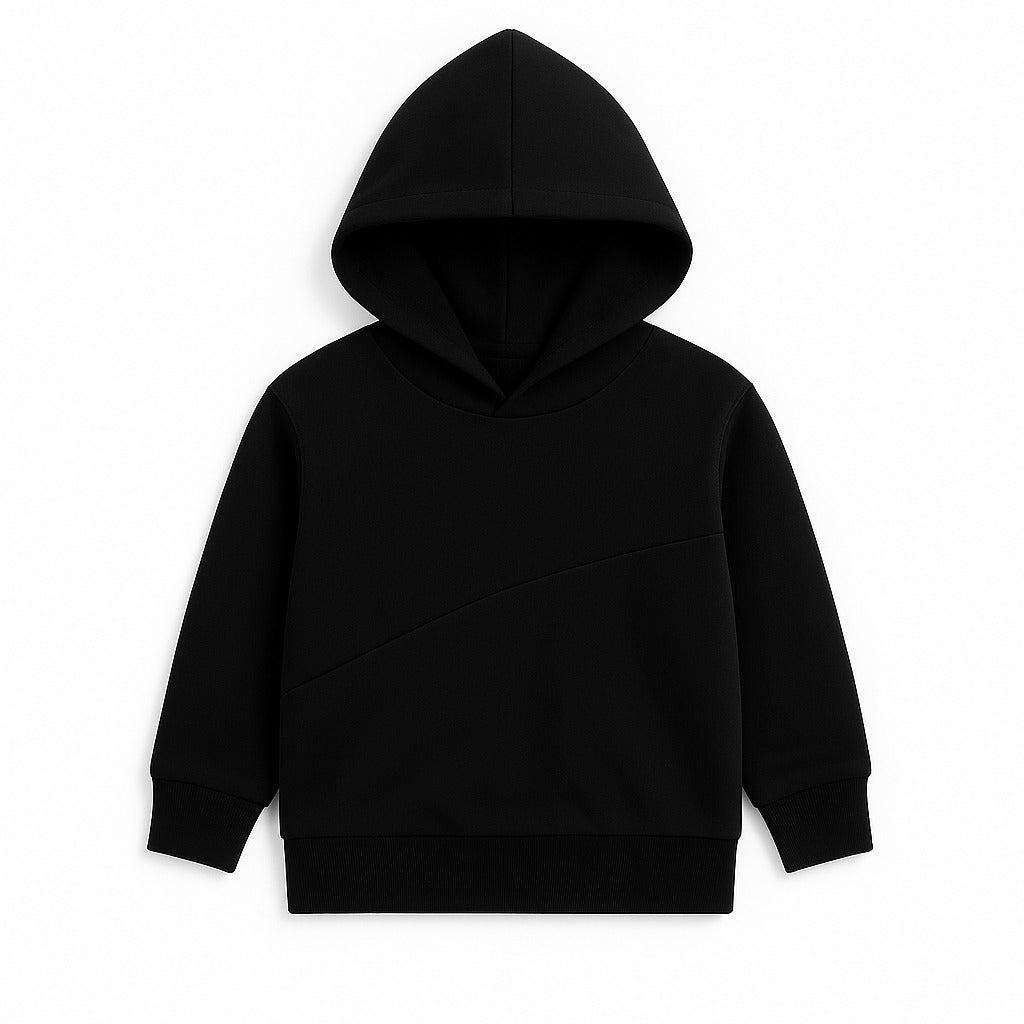 Girls black net hood