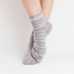 Purple tye n dye socks