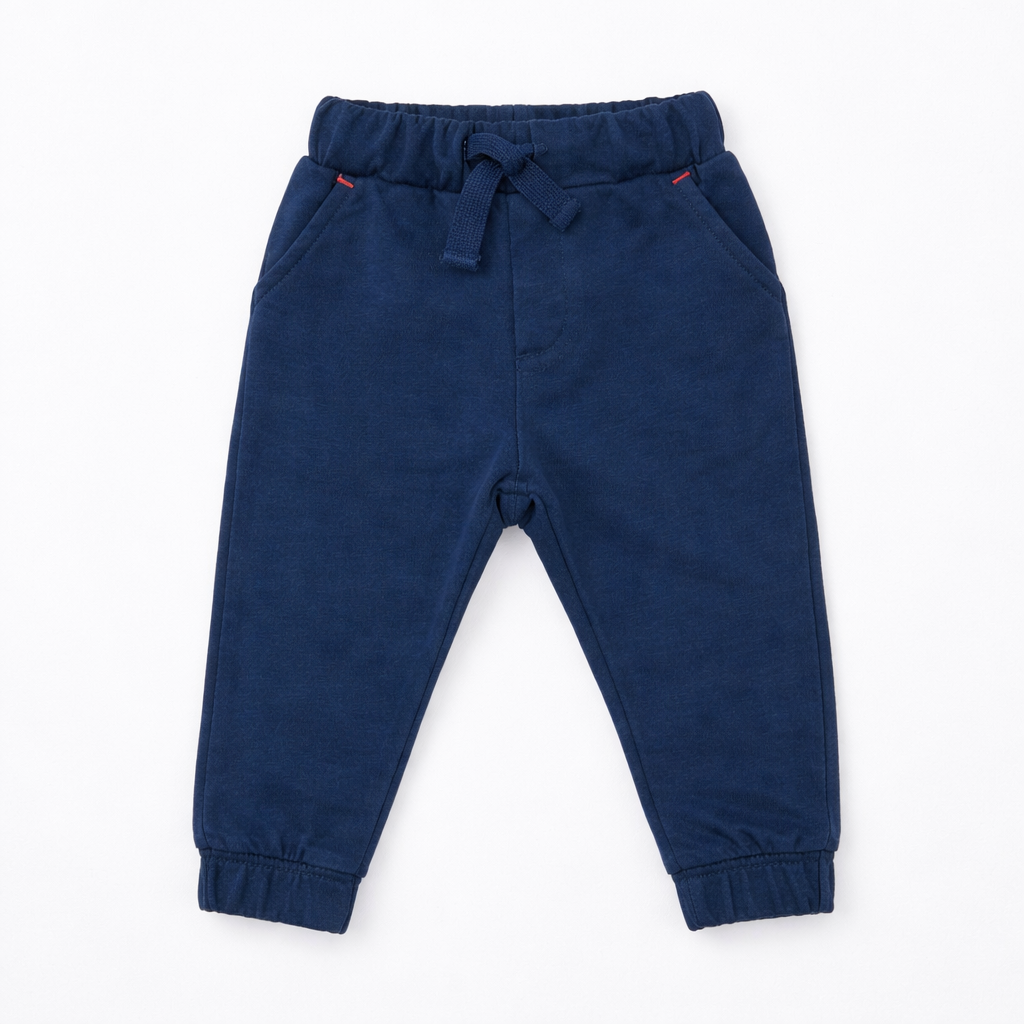 Boys blue jogger trouser