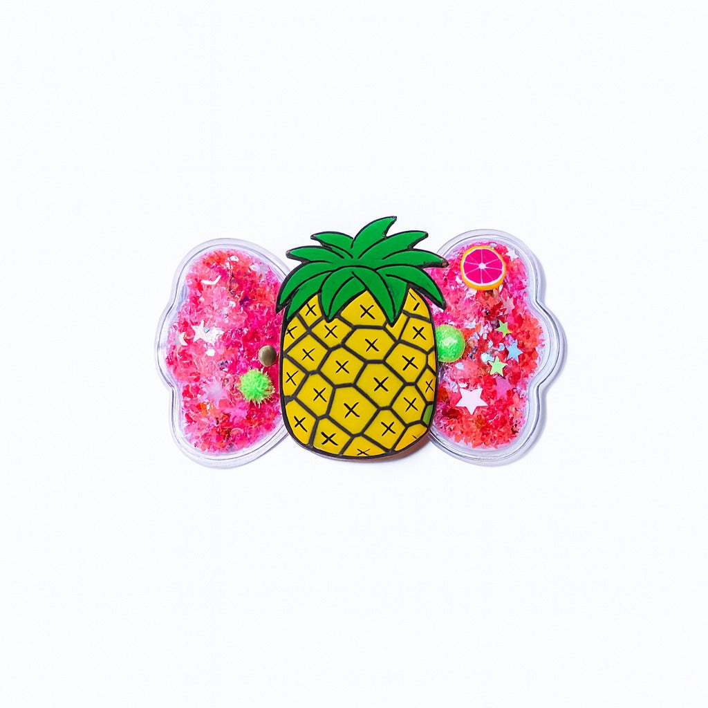 Girls pineapple pin