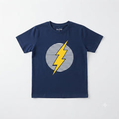 Boys blue flash t-shirt