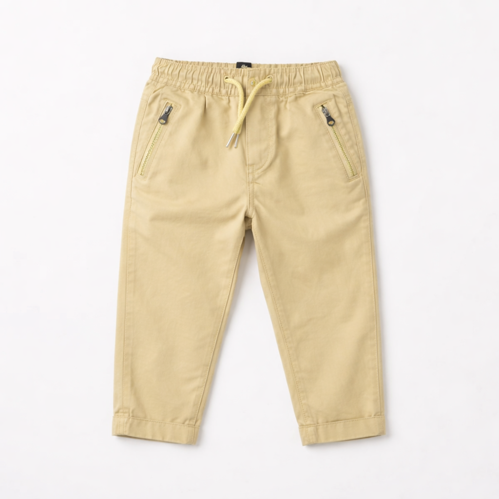 Boys brown pocket style pant (Last Chance)