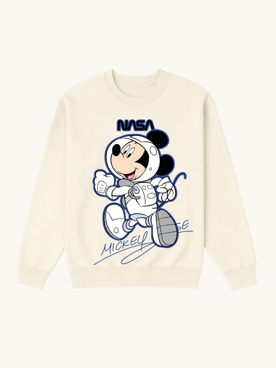 Boys Mickey Mouse NASA Astronaut Fleece Sweatshirt