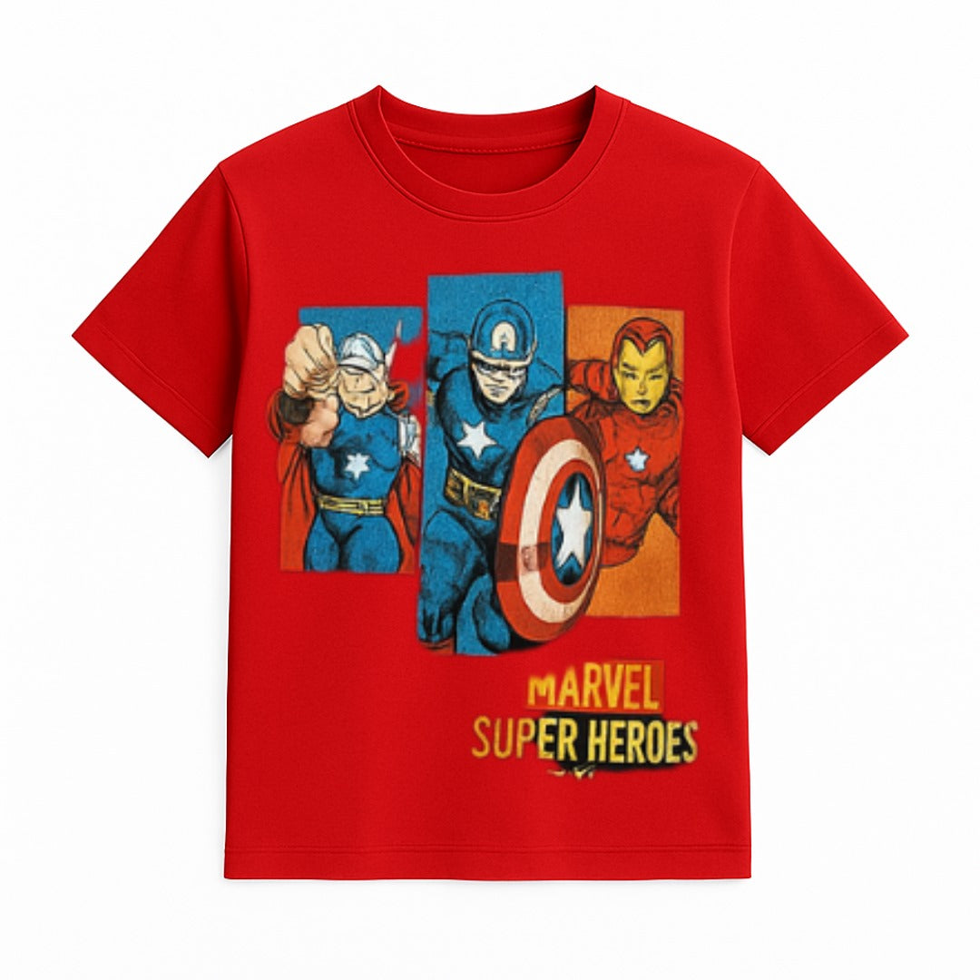 Boy red avenger T-Shirt