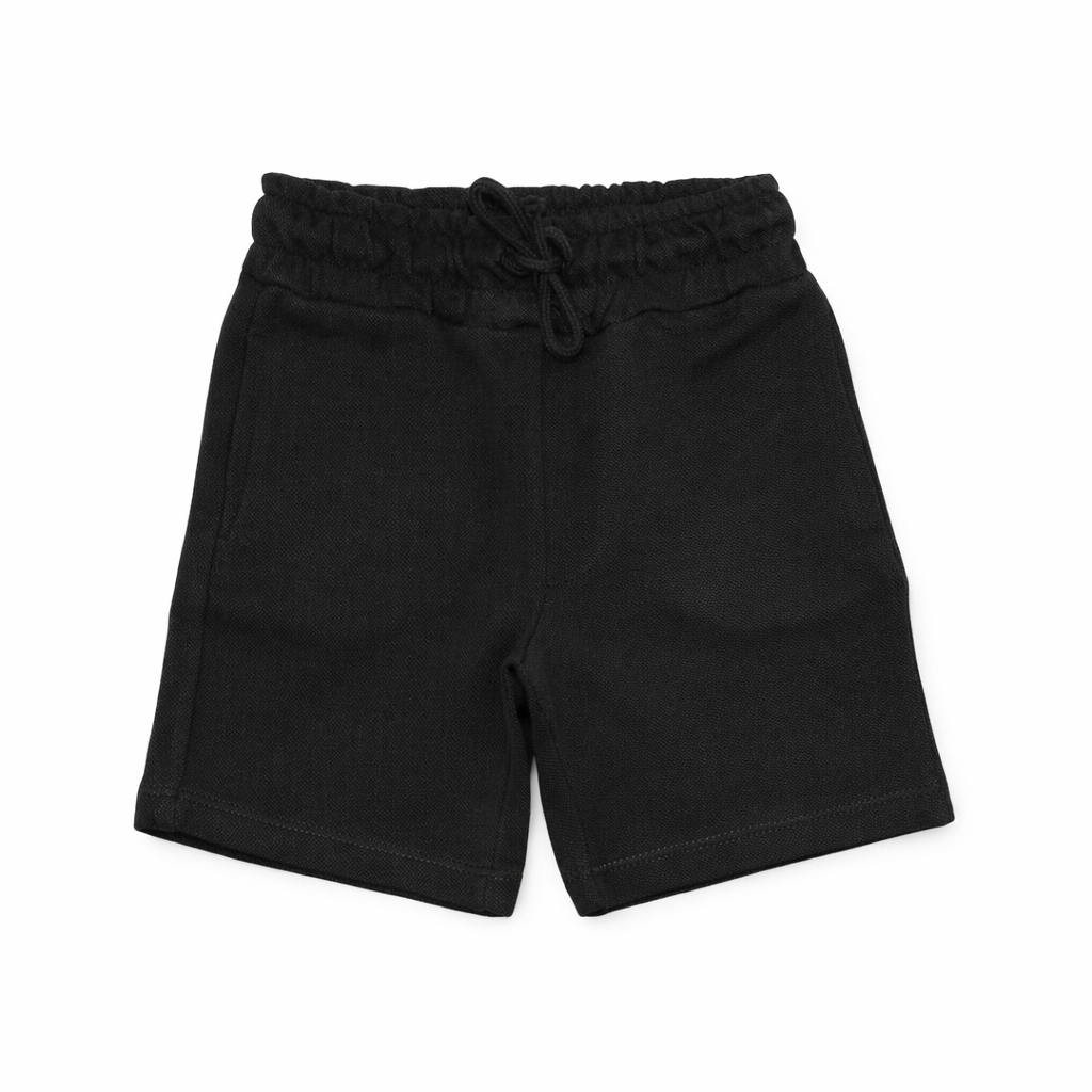 Boys black basic shorts (Last Chance)