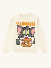 Boys Tom & Jerry Yummm Fleece Sweatshirt