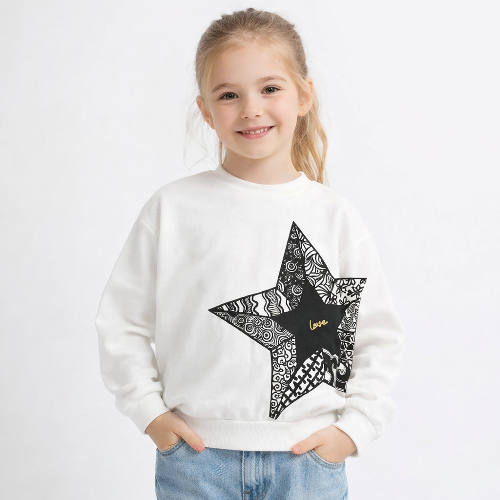 white star sweater shirt (Last Chance)