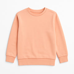 Peach basic sweatshirt (Last Chance)