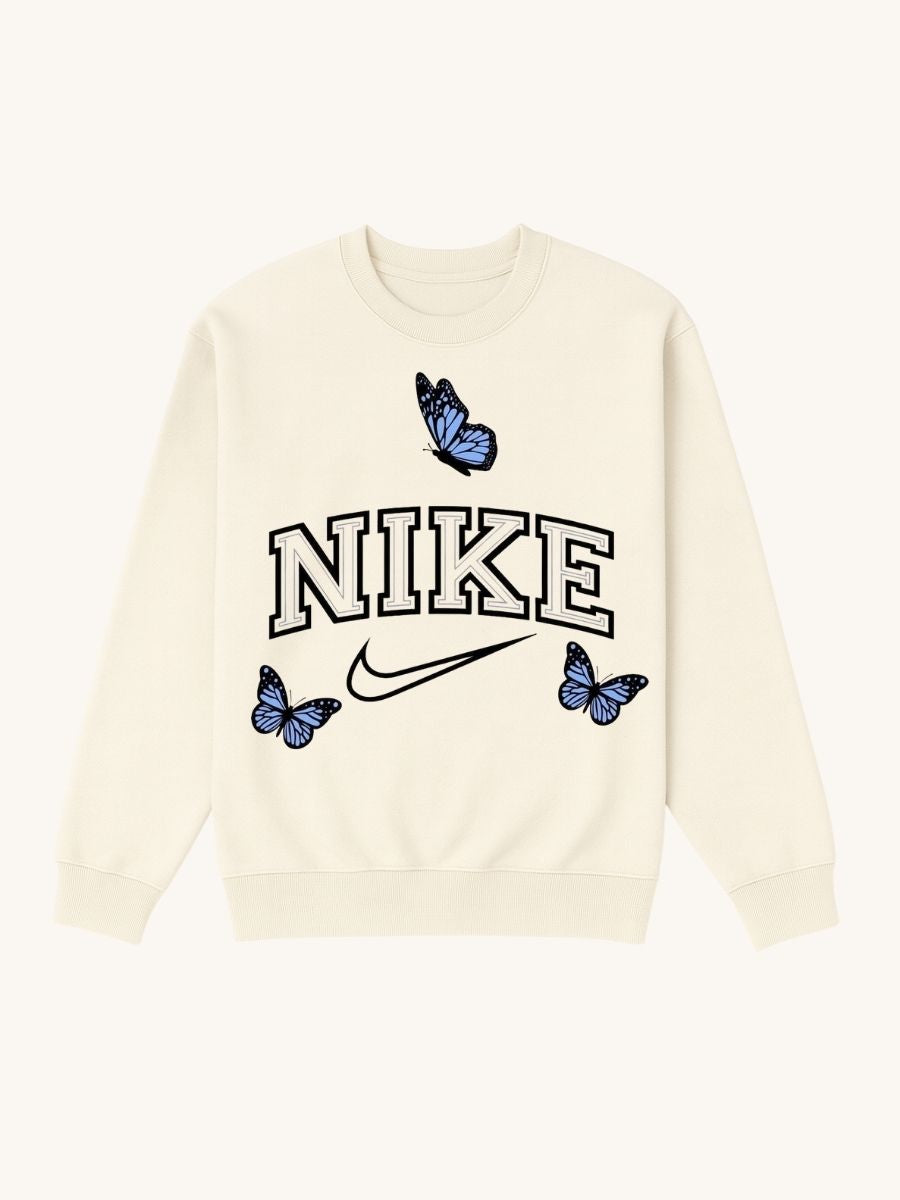 Girls Nike Butterfly Fleece Sweatshirt
