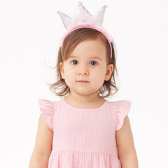 Girls baby sequin crown hair band