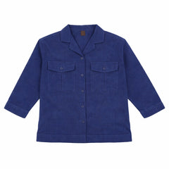 Girls blue pocket style top