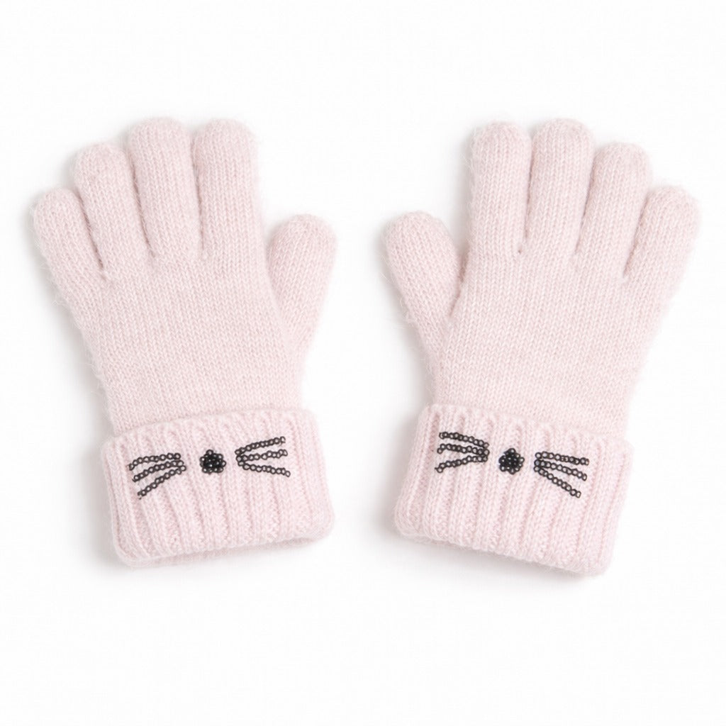 Fur cat sequin gloves (Last Chance)