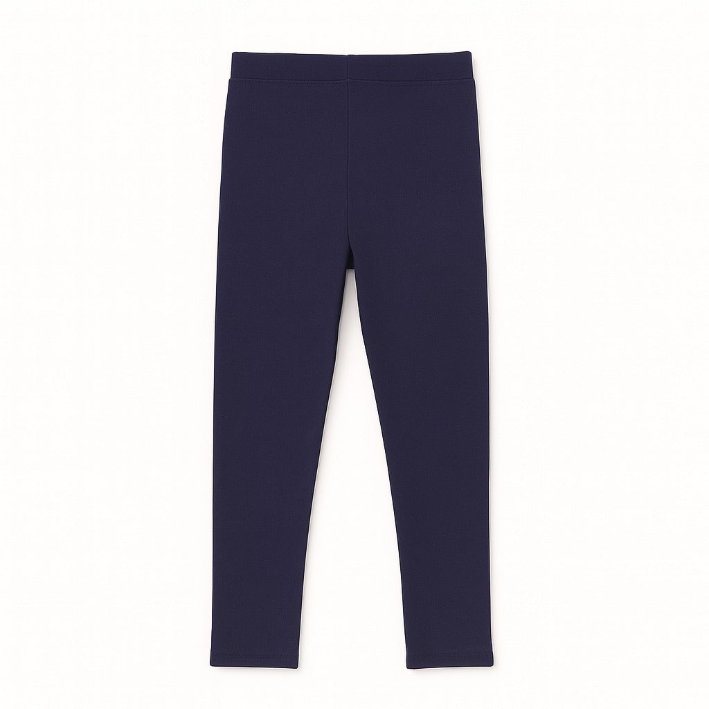 girls blue basic trouser