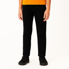 Boys black basic pant