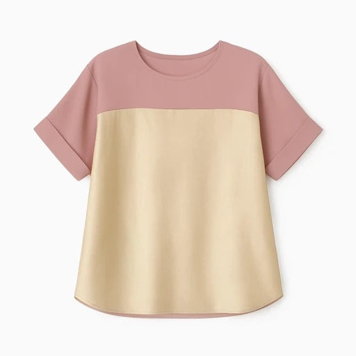 Ladies brown holographic Top