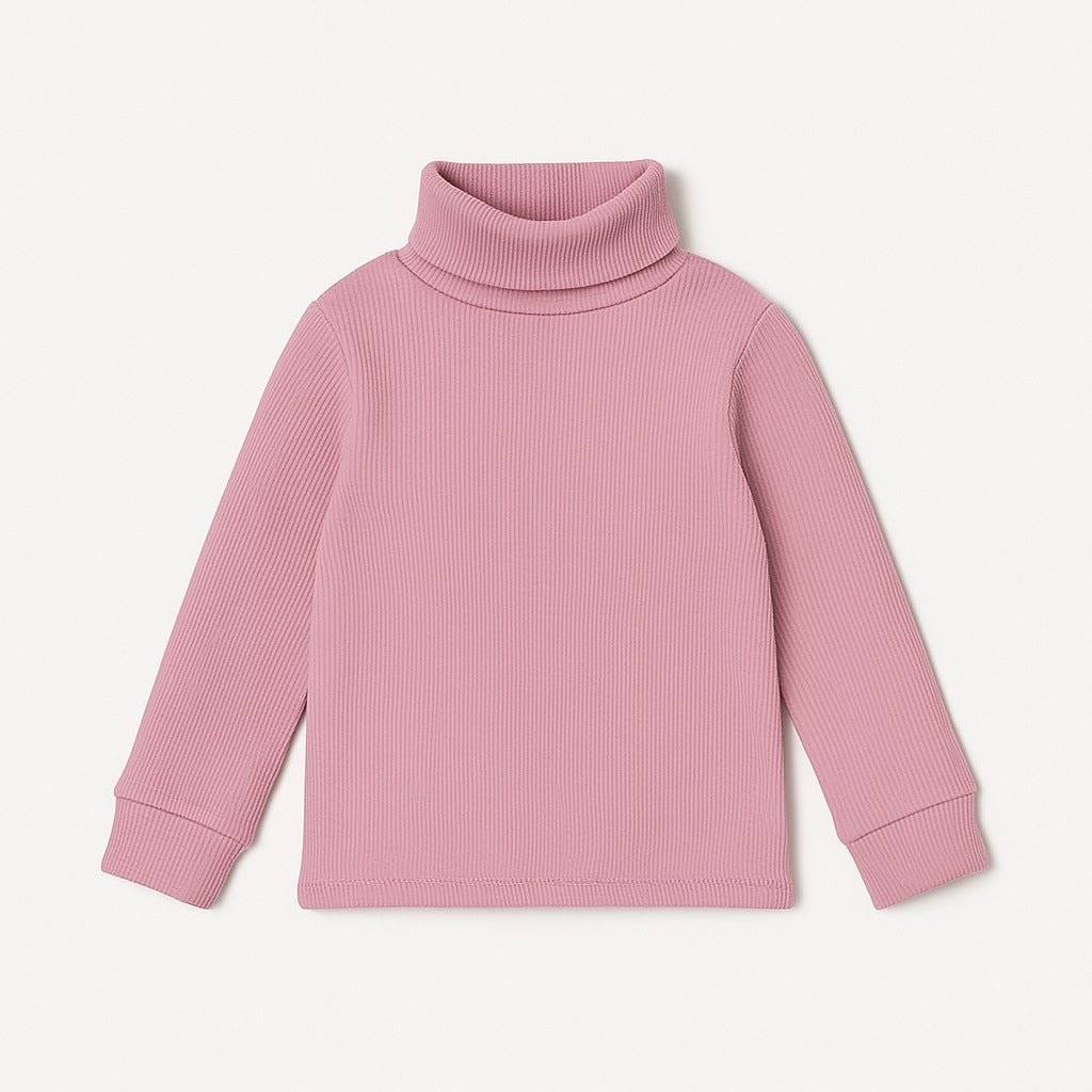 Light pink high neck