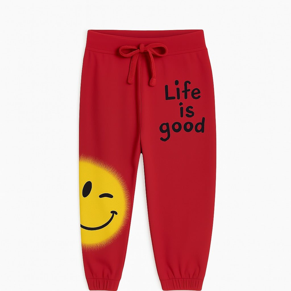 Girls smile trouser