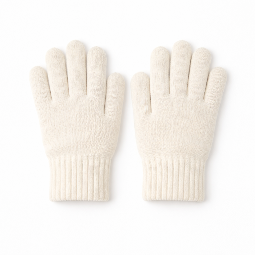 Silver glitter Gloves