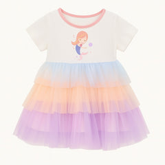 Girls mermaid fancy frock