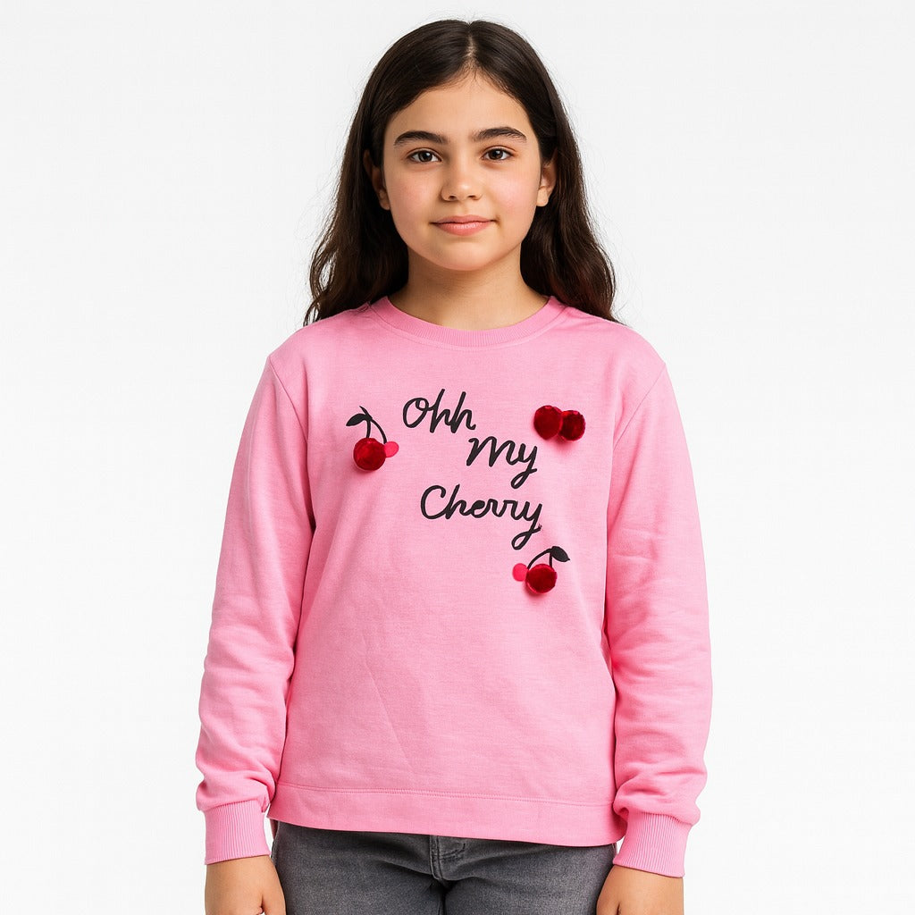 Girls oh my cherry sweatshirt (Last Chance)