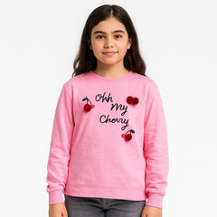 Girls oh my cherry sweatshirt (Last Chance)