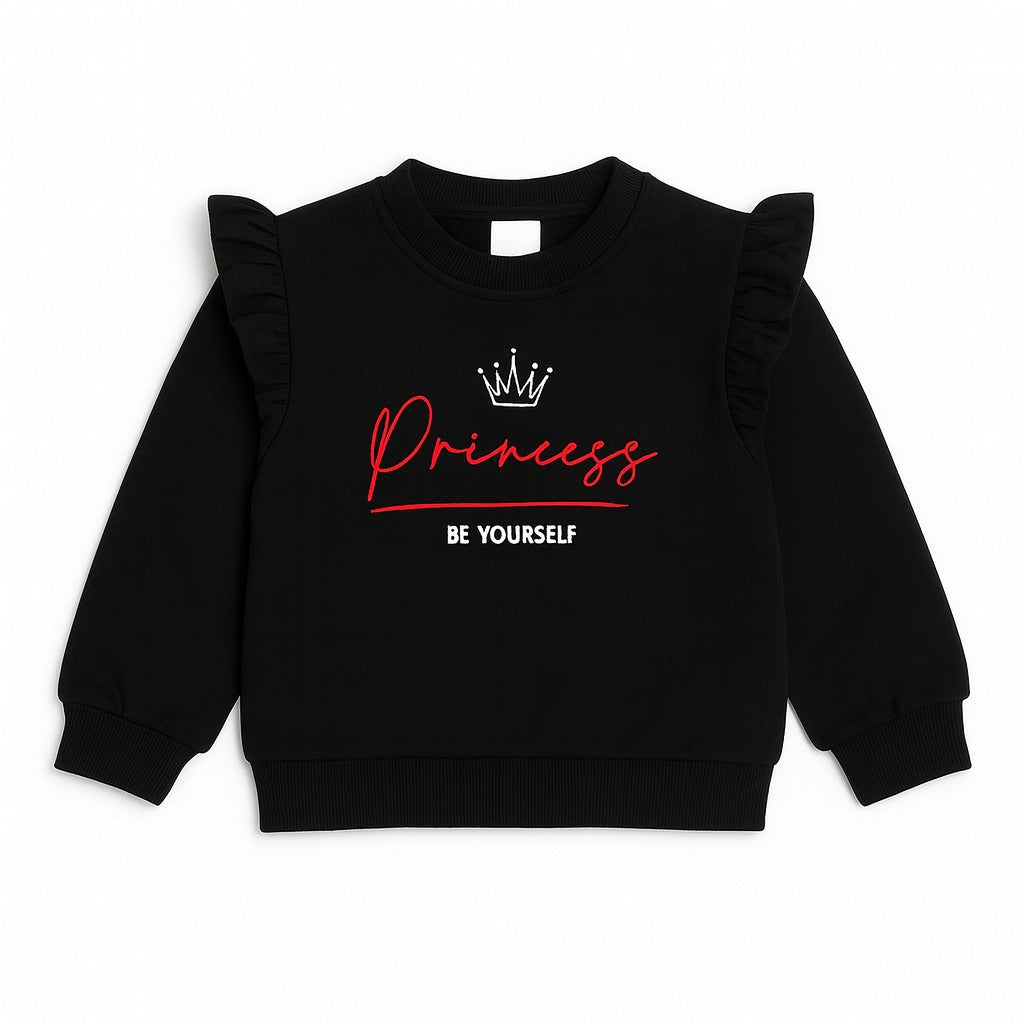 Girls princess sweatshirt