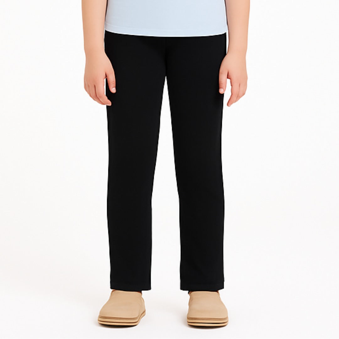 Black basic trouser