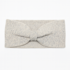Girls shimmery woolen bow