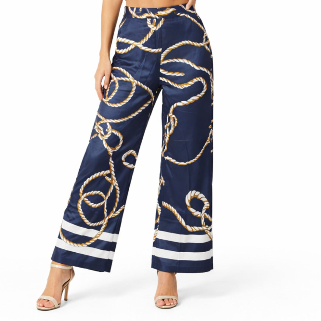 Ladies printed silk flapper (Womens)