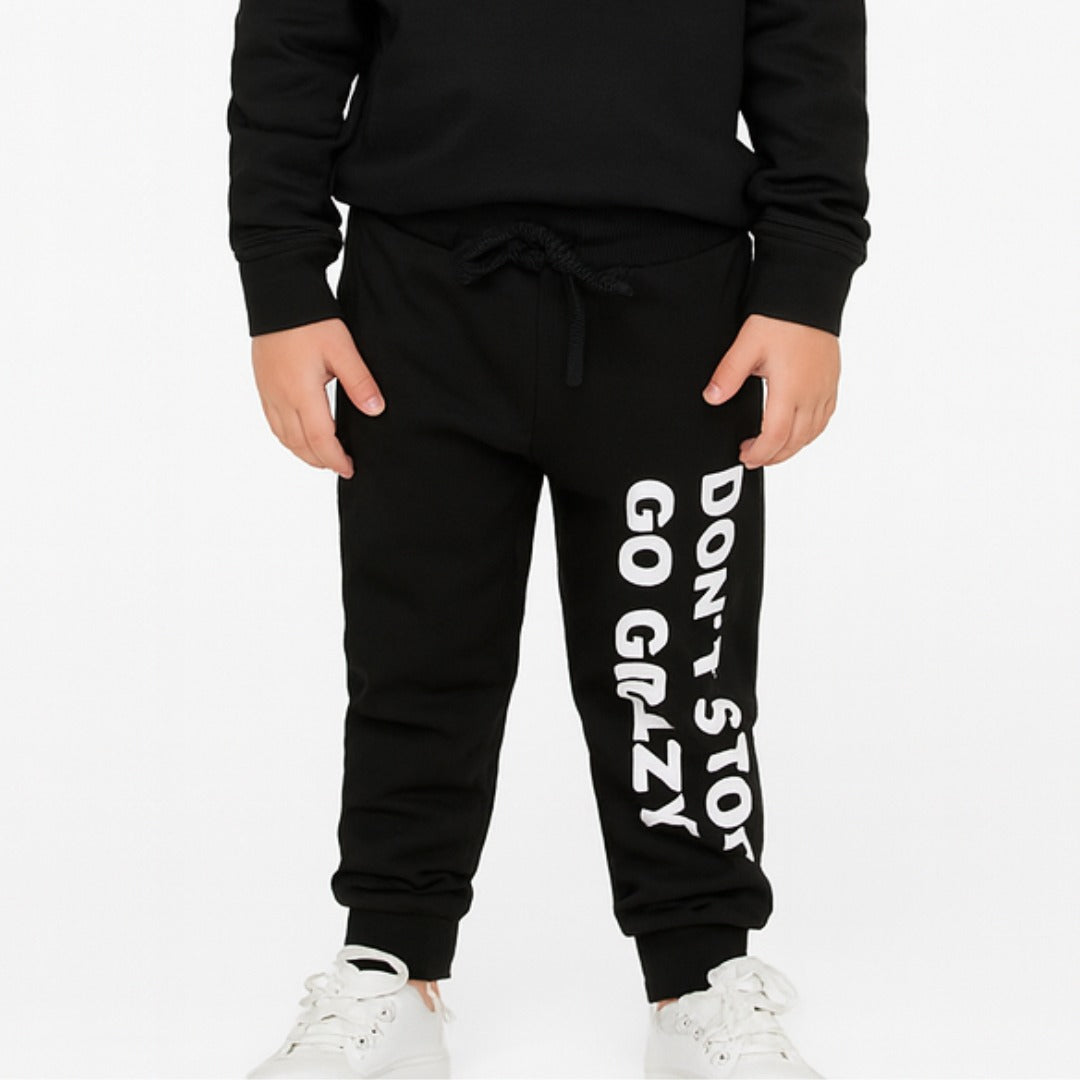 Black dont stop trouser