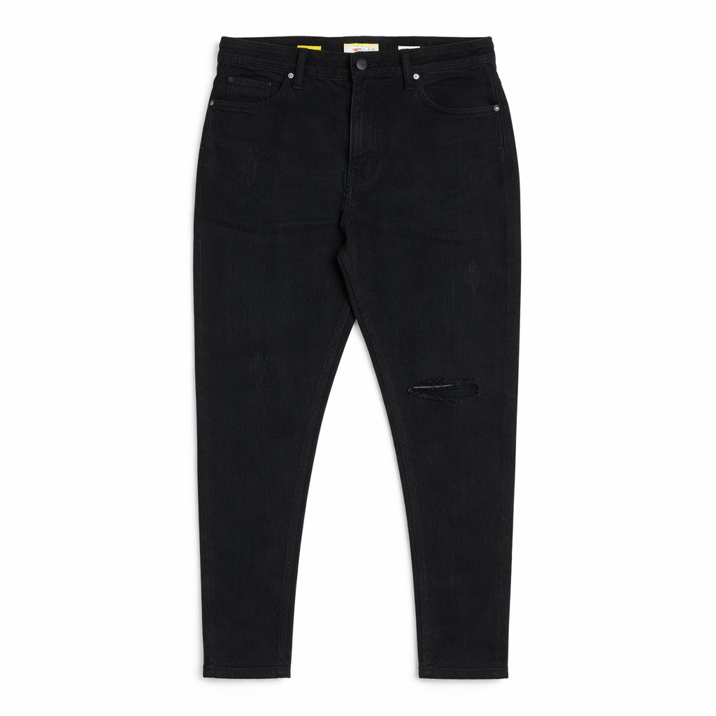 Mens black denim pant