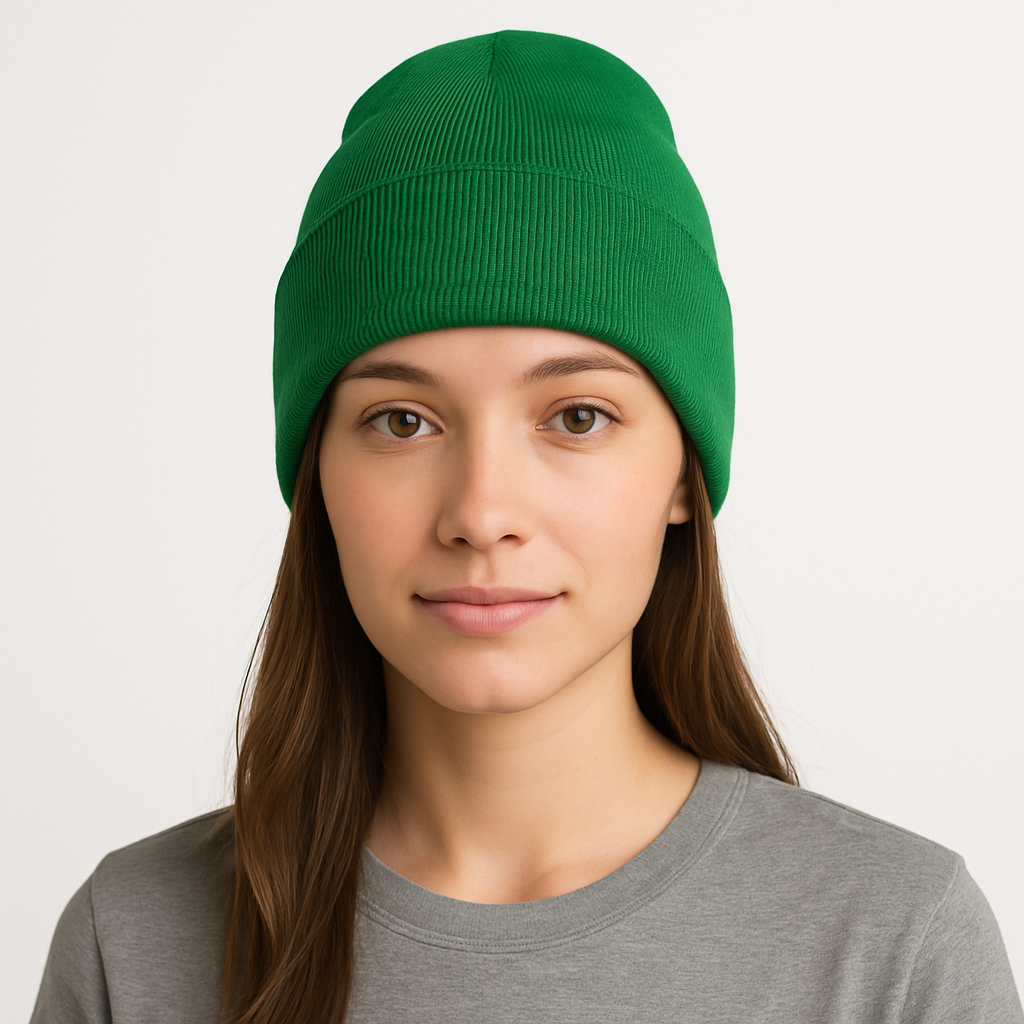 Mens green cap