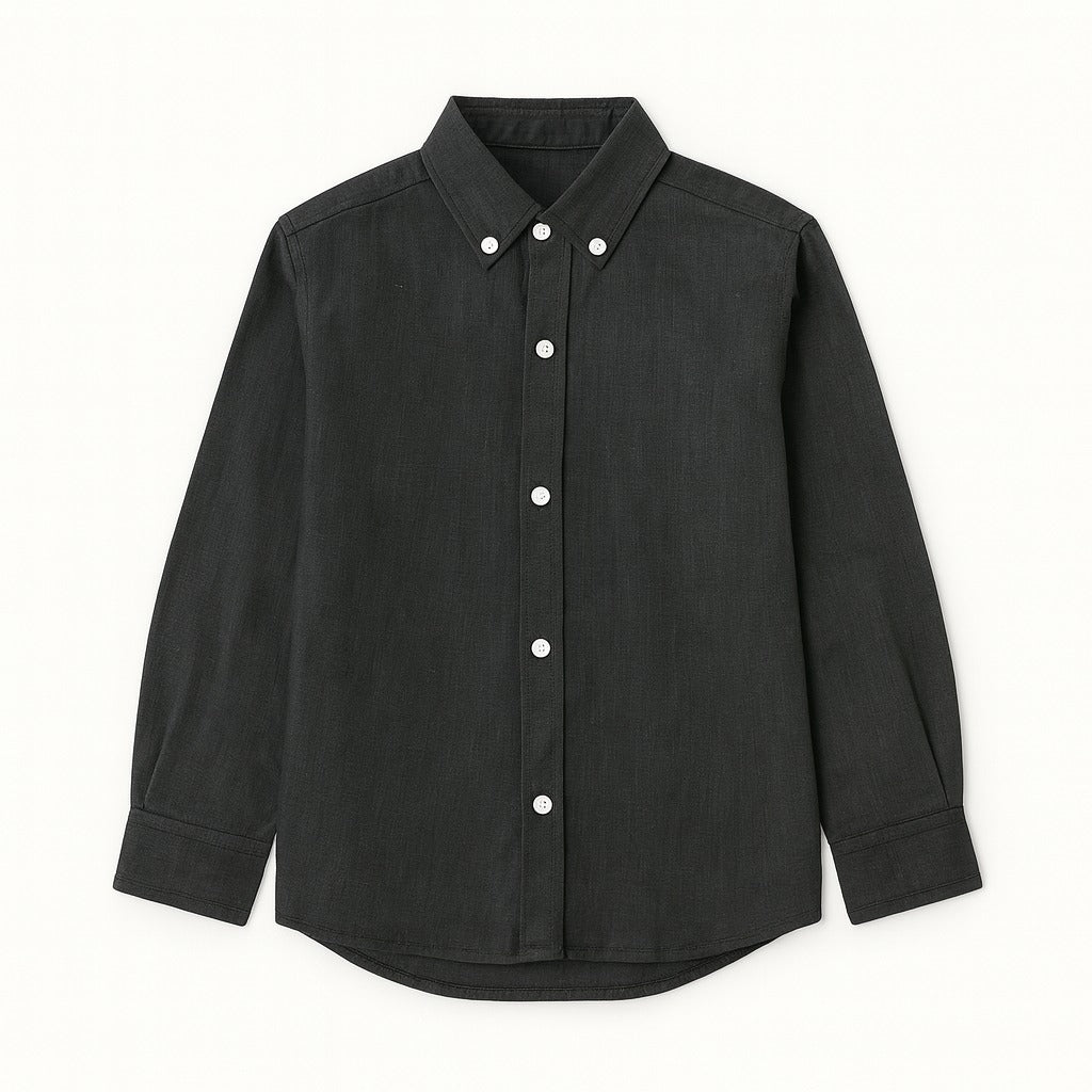 Boys gray casual shirt