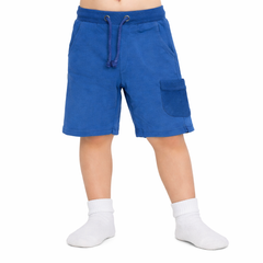 Boys blue basic shorts (Last Chance)