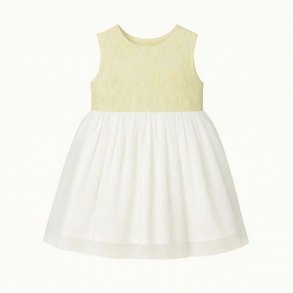 Girls grass green fancy Frock