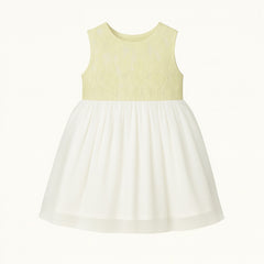 Girls grass green fancy Frock