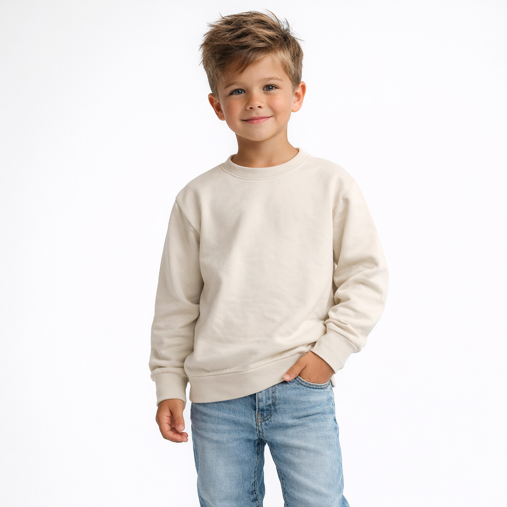 Light brown sweatshirt