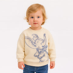 Yellow dumbo sweat shirt
